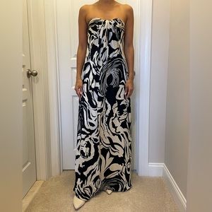 Badgley Mischka Silk Gown